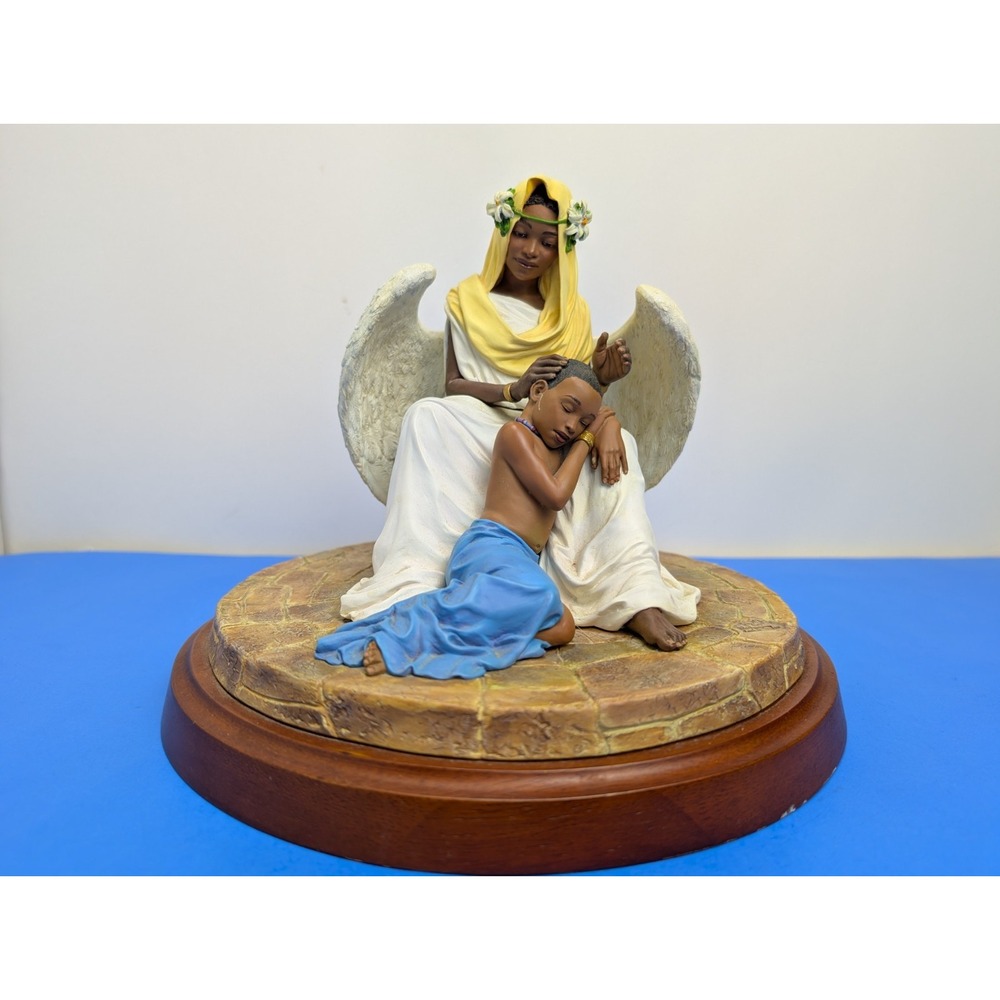 Thomas Blackshear Ebony Visions Serenity Angel First Issue Sculpture